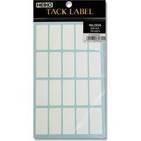 シモジマ タックラベル No.004 15×33 007062622 1束(200片)