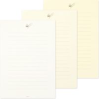 デザインフィル 便箋 色を贈る A5 白 20567006 1冊