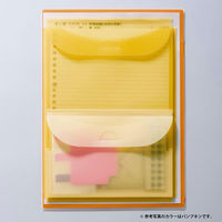 ライオン事務器 ダブルポケットホルダー ビターショコラ(BC) WP-123 13705 1冊