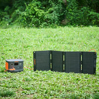 Jackery ポータブル電源 リン酸鉄モデル 288Wh 40Wソーラーパネルセット 防災 300Plus JSG-0304B