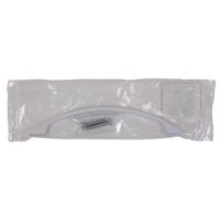 和気産業 カチューシャハンドル ホワイト 128mm BH1189 1セット(6個)（直送品）