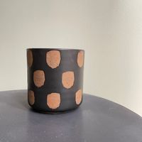 杉田エース Bloomingvilleアボデコフラワーポット ブラック 82048992 CXE956486 1セット(5個)（直送品）