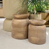 杉田エース AFFARI OF SWEDENカミーユポット Φ19 ブラウン CWB956746 1個（直送品）