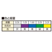 エスコ 64mmx5.0m/3.2ton ベルトスリング(ナイロン・ソフト) EA981RE-5A 1本（直送品）