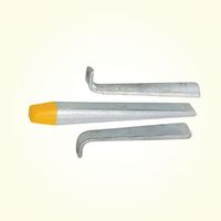 エスコ 16mm/117mm/ 72mm セリ矢 EA572KB-1A 1セット(3個)（直送品）