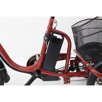 エスコ 18インチ 電動三輪自転車 EA986YB-22 1台（直送品）