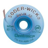 エスコ 1.9mm ソダーウィック(25巻) EA323-3A 1袋（直送品）