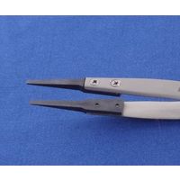 ナリカ ファイバーチップピンセット ESD-249 ZEN-1000-65 1本（直送品）