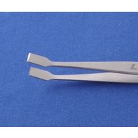 ナリカ フラットピンセット 36AーSA ZEN-1000-72 1セット(5本)（直送品）