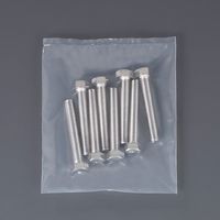 エスコ M10x 30mm 小形六角ボルト全ねじ(ステンレス/2本) EA949LP-1030 1セット(15パック)（直送品）