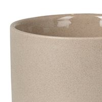 杉田エース Broste COPENHAGENフラワーポット w/ソーサー ベージュ φ14 CWG956914 1個（直送品）