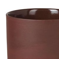 杉田エース Broste COPENHAGENフラワーポット w/ソーサー レッド φ14 CWG956917 1個（直送品）