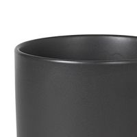 杉田エース Broste COPENHAGENフラワーポット w/ソーサー チャコール φ14 CWG956920 1個（直送品）