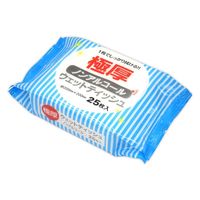 協和紙工 極厚ノンアルコールウエットティシュ 25枚 03-105 1セット(1パック×40)