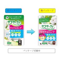 おりものシート サラサーティ コットン100 ワイド＆ロング 吸水プラス 無香料 17cm 1個（34枚） 小林製薬