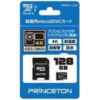 プリンストン 128GB microSDXCカード PMSDV-128G 1個