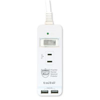 マルチタップ火災防止+USB PPS-UTAPS1 1個 プリンストン（直送品）