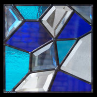 セブンホーム モザイク・ブルー×壁付け三日月 SH-D24+PDP-K 1セット（直送品）