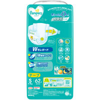 パンパース おむつ テープ Sサイズ（4～8kg）1パック（62枚入）さらさらケア スーパージャンボ P&G