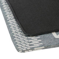 ベストコ フロアマット抗菌 防カビ 防臭 防炎 120×120cm ダークグレー ND-4584 クラシオン 1個（直送品）