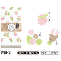 【インバウンド・海外旅客向】日繊商工 てぬぐい「近畿2」/Have a nice tripカード付 TU711 1箱(10枚入)(1枚袋入)（直送品）