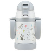 超軽量両手ストローステンレスボトル 240ml ムーミン星 スケーター