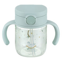 【7ヵ月頃から】アスター おでかけストローマグ ライトブルー 200ml リッチェル