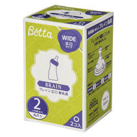 ブレイン 広口 替 乳首 2個セット（ 丸穴S ）ズーム・ティー