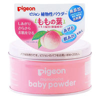 ピジョン ベビーパウダー ももの葉 無添加・低刺激 125g 1個