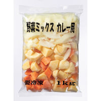 大洋エーアンドエフ ケ)業務用 野菜ミックスカレー用 1ケース 1KG×10　冷凍（直送品）