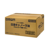 日清オイリオグループ ケ)業務用 日清キャノーラ油4Kピロー 1ケース 4KG×3　常温（直送品）