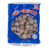 極洋 ケ)業務用 青森 生食 ベビーホタテM 1ケース 1KG×10　冷凍（直送品）