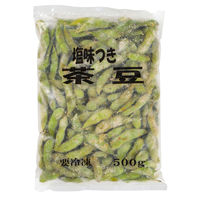大洋エーアンドエフ ケ)業務用 塩味つき茶豆 1ケース 500G×20　冷凍（直送品）