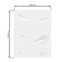 セーフラン安全用品 アスベスト廃棄用袋 650x850mm 透明 J2609-S 1袋(10枚)