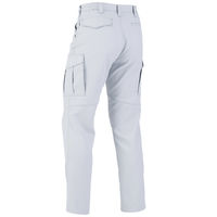 アンドレスケッティ A-8176 裏綿ワンタックカーゴパンツ（脇シャーリングタイプ） 3L ブラック コーコス信岡 1着（直送品）