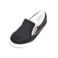 ジプロア HZ-204 超軽量　スニーカー 22.5cm ブラック コーコス信岡 1足（直送品）