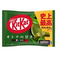 キットカット ミニ オトナの甘さ 濃い抹茶 10枚入 3袋 ネスレ日本 チョコレート 個包装