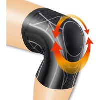 ピップ アクティブウォーク ドクターフィットサポーター ひざ用 M 4902522676342 1個
