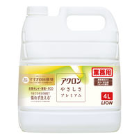 アクロンやさしさプレミア グリーンシトラスの香り 業務用 4L 1箱（3個入）洗濯洗剤 ライオン (旧アクロンスマートケア)