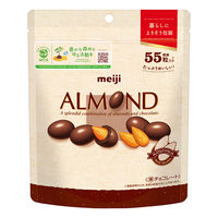 チョコレート菓子 アーモンドチョコレート　シンプル包装　大容量パウチ 1セット（1個×3）