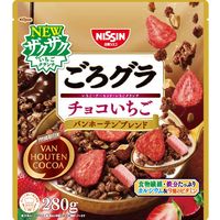 ごろグラ チョコいちご バンホーテンブレンド 280g 6袋 日清シスコ シリアル