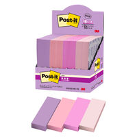 スリーエム(3M) ポストイット ふせん 付箋 強粘着 75mm×25mm マルチカラー7 1箱（24冊入） 5001SS-MC-7N