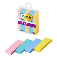スリーエム(3M) ポストイット ふせん 付箋 強粘着 見出し 50mm×15mm マルチカラー3 1ケース（8冊入） 700SS-MC-3N