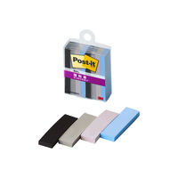スリーエム(3M) ポストイット ふせん 付箋 強粘着 見出し 50mm×15mm マルチカラー9 1ケース（8冊入） 700SS-MC-9