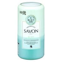 消臭元 SAVON お部屋 キッチン トイレ 玄関用 すっきりシトラスシャワーソープ 400ml 1セット（1個×3） 小林製薬