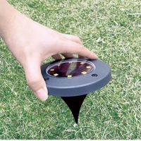 キシマ ソーラーグランドライト Palet（ブラック） KL-10376 1セット（2個入り）