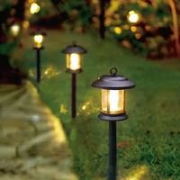 キシマ ソーラーライト Schatte (ブラック) KL-10374 1個