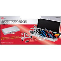 藤原産業 SK11 アルミケース 外寸(約):405×185×54mm AM-405S-N 1個（直送品）