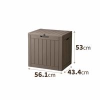 天馬 木目調樹脂製ストッカー118 812003931 1個