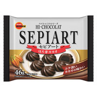【ワゴンセール】セピアートほろ苦カカオ 46g 10袋 ブルボン チョコレート